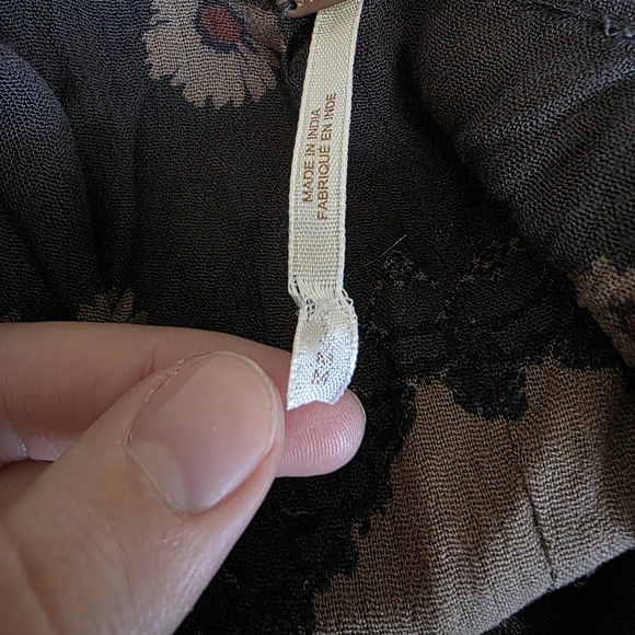 Free People "From Your Heart" Mini Dress in Midnight - Picture 3 of 7